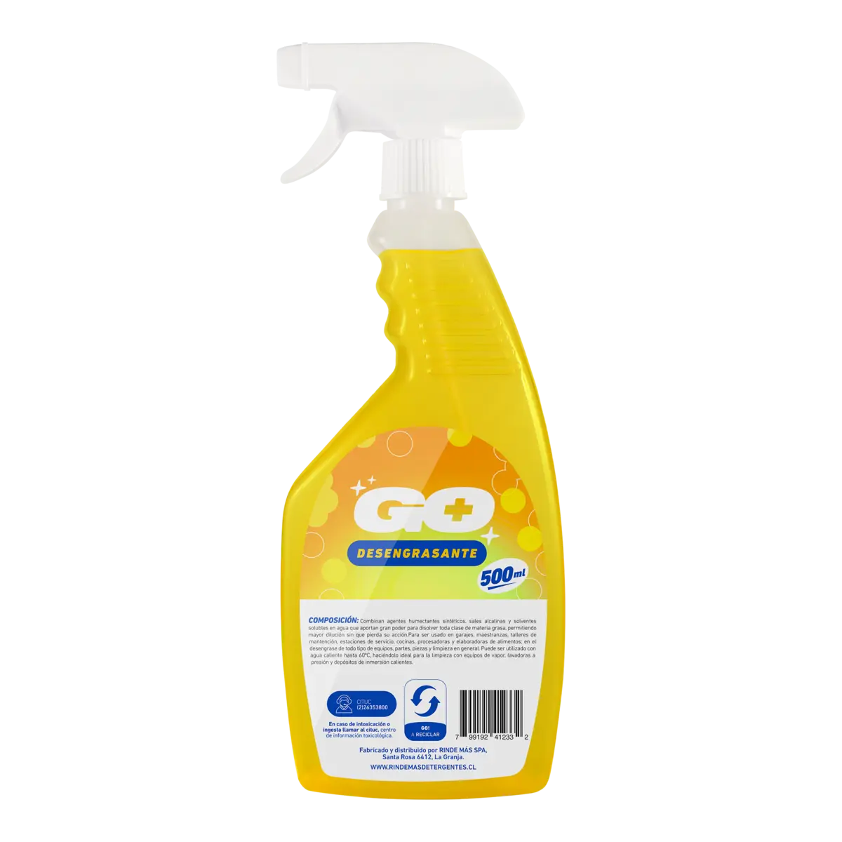 Desengrasante GO+ 500ml Spray