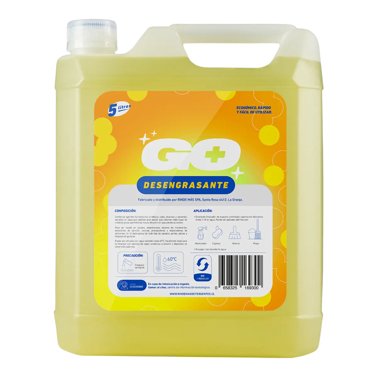 Desengrasante GO+ 5L